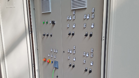 Control cabinet of the Mittersill lift bridge 